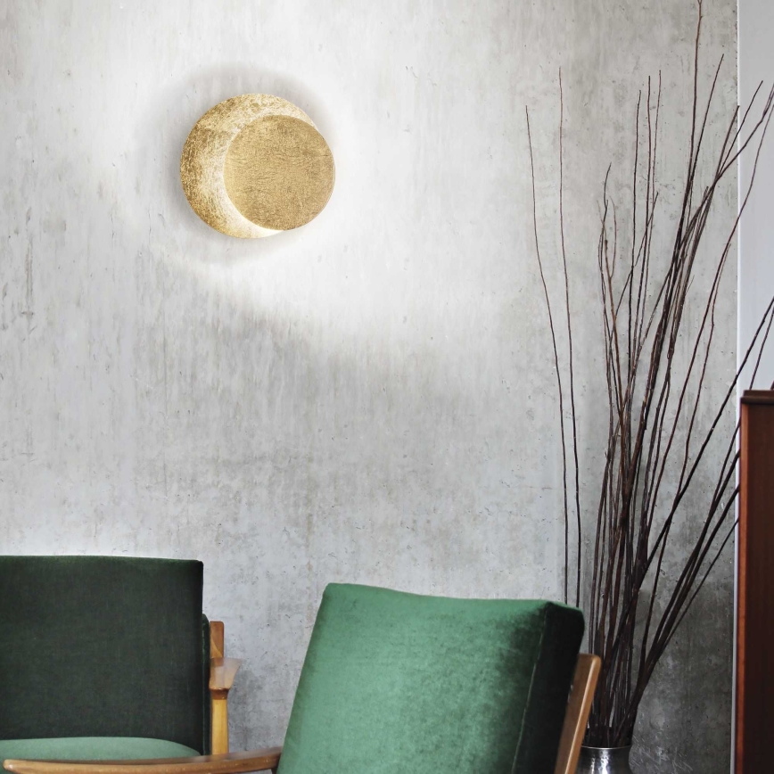 Ideal Lux - LED väggbelysning TICK LED/7,5W/230V guld