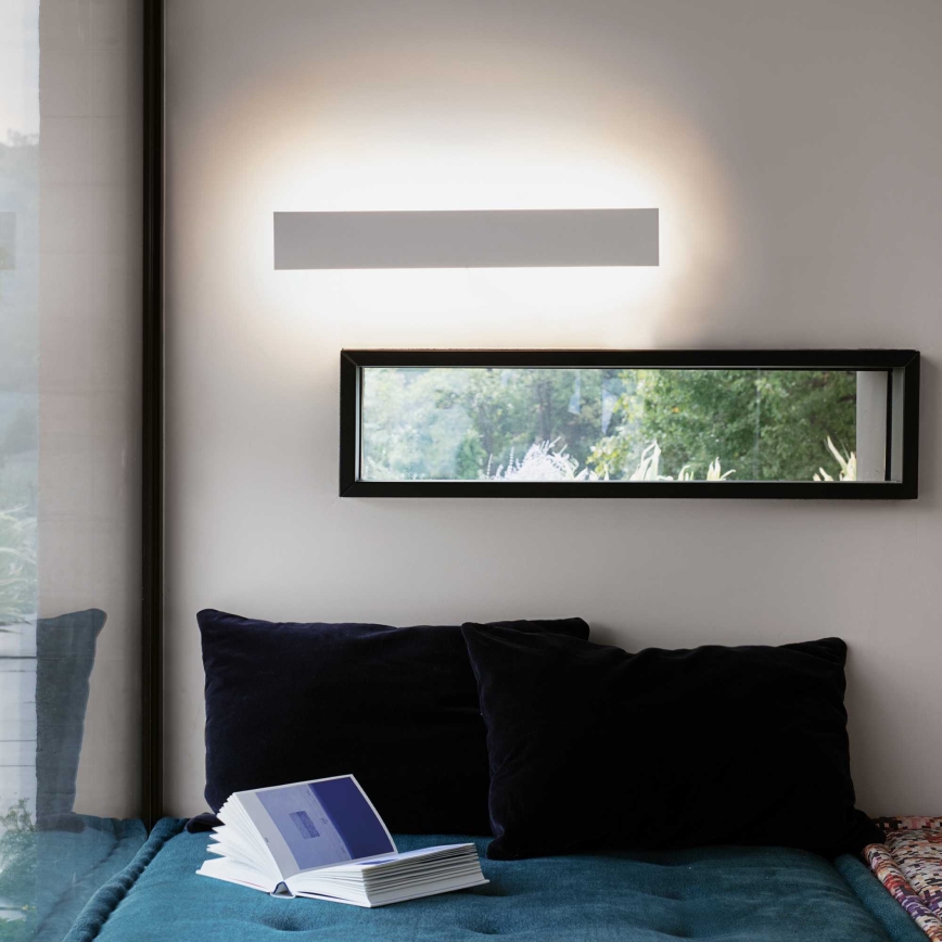Ideal Lux - LED väggbelysning ZIG ZAG LED/23W/230V 53 cm CRI 90 vit