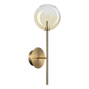 Ideal Lux - LED vägglampa EQUINOXE 1xG4/2W/230V mässing/rökig
