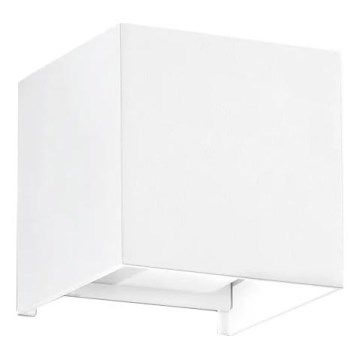 Ideal Lux - LED vägglampa för utomhusbruk ATOM LED/12W/230V CRI 90 IP54 vit