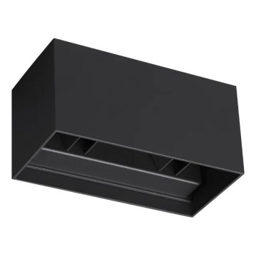 Ideal Lux - LED vägglampa för utomhusbruk ATOM LED/25W/230V CRI 90 IP54 svart