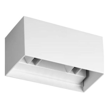 Ideal Lux - LED vägglampa för utomhusbruk ATOM LED/25W/230V CRI 90 IP54 vit