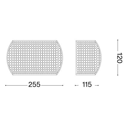 Ideal Lux - LED vägglampa i kristall PASHA 3xG9/3W/230V skinande krom