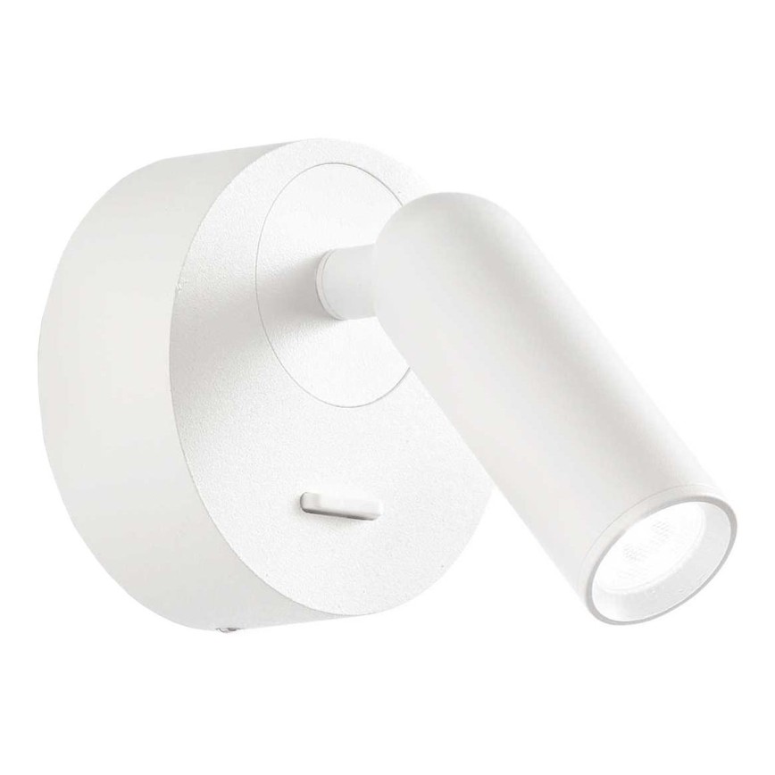 Ideal Lux - LED väggspotlight BEAN LED/3W/230V CRI 90 vit