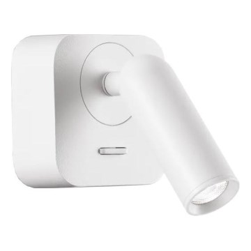 Ideal Lux - LED väggspotlight BEAN LED/3W/230V CRI 90 vit