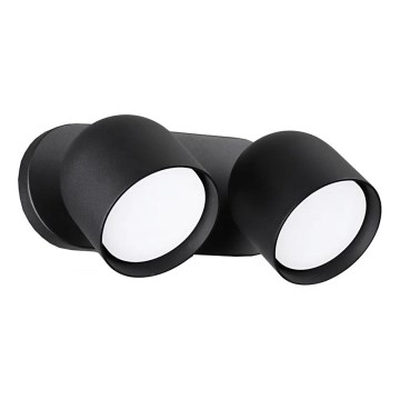 Ideal Lux - LED väggspotlight DODO 2xGX53/9W/230V svart