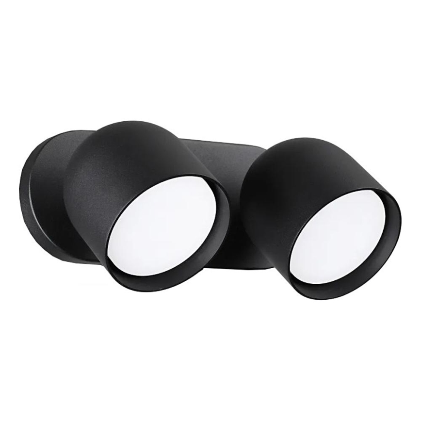 Ideal Lux - LED väggspotlight DODO 2xGX53/9W/230V svart