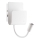 Ideal Lux - LED väggspotlight med en flexibel små lampor PROBE LED/9,5W/230V USB CRI 90 vit
