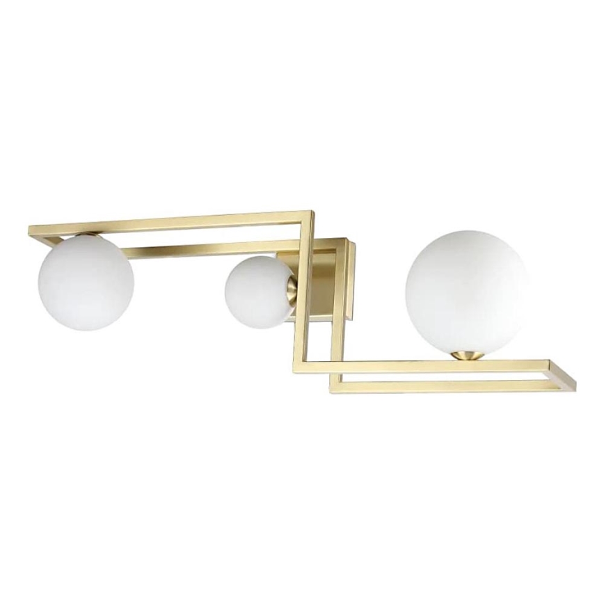 Ideal Lux - LED ytmonterad ljuskrona ANGOLO 3xG9/3W/230V mässing