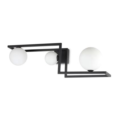 Ideal Lux - LED ytmonterad ljuskrona ANGOLO 3xG9/3W/230V svart