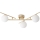 Ideal Lux - LED ytmonterad ljuskrona ATLAS 3xG9/3W/230V guld