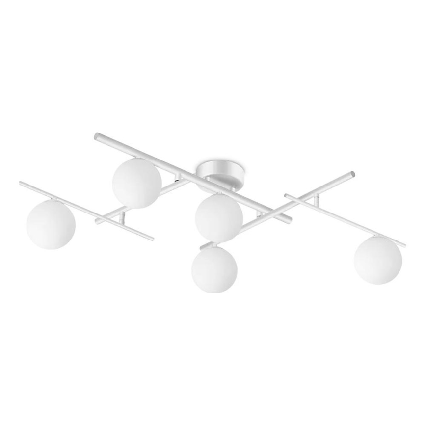 Ideal Lux - LED ytmonterad ljuskrona ATLAS 5xG9/3W/230V vit