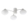 Ideal Lux - LED ytmonterad ljuskrona HERMES 3xG9/3W/230V diameter 60 cm vit
