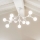 Ideal Lux - LED ytmonterad ljuskrona NODINO 9xG9/3W/230V vit