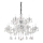 Ideal Lux - Ljuskrona i kristal med kedja CONTINENTAL 12xE14/40W/230V diameter 86 cm genomskinlig