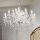 Ideal Lux - Ljuskrona i kristal med kedja NAPOLEON 18xE14/40W/230V diameter 96 cm skinande krom