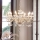 Ideal Lux - Ljuskrona i kristal med kedja NEGRESCO 10xE14/28W/230V diameter 85 cm guld