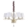 Ideal Lux - Ljuskrona i kristal med kedja PEGASO 5xE14/28W/230V diameter 72 cm guld