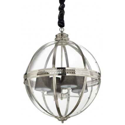 Ideal Lux - Ljuskrona med snöre WORLD 4xE14/40W/230V