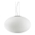 Ideal Lux - Ljuskrona med textilsladd CANDY 1xE27/42W/230V diameter 40 cm vit