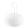 Ideal Lux - Ljuskrona med textilsladd CANDY 1xE27/42W/230V diameter 50 cm vit