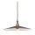 Ideal Lux - Ljuskrona med textilsladd CANTINA 1xE27/42W/230V diameter 35 cm brons
