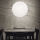 Ideal Lux - Ljuskrona med textilsladd CARTA 1xE27/25W/230V diameter 40 cm vit