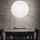 Ideal Lux - Ljuskrona med textilsladd CARTA 1xE27/25W/230V diameter 50 cm vit