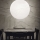 Ideal Lux - Ljuskrona med textilsladd CARTA 1xE27/60W/230V diameter 60 cm vit