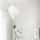 Ideal Lux - Ljuskrona med textilsladd DREAM BIG 1xE27/42W/230V diameter 30 cm