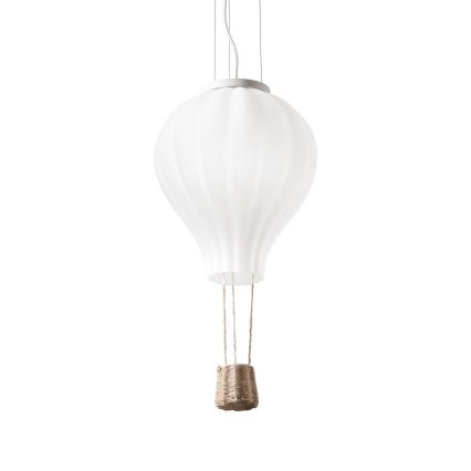 Ideal Lux - Ljuskrona med textilsladd DREAM BIG 1xE27/42W/230V diameter 30 cm