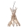Ideal Lux - Ljuskrona med textilsladd DRIFTWOOD 1xE27/60W/230V guava