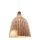Ideal Lux - Ljuskrona med textilsladd HAUNT 1xE27/60W/230V diameter 35 cm beige