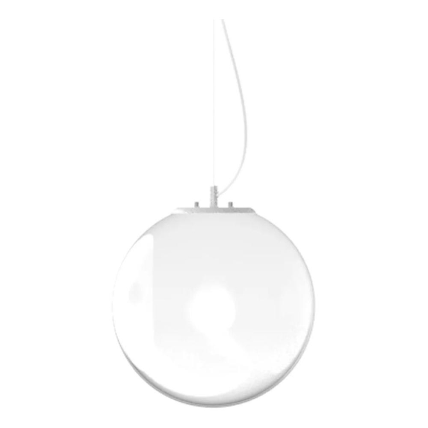 Ideal Lux - Ljuskrona med textilsladd MAPA 1xE27/42W/230V diameter 30 cm genomskinlig