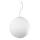 Ideal Lux - Ljuskrona med textilsladd MAPA 1xE27/60W/230V