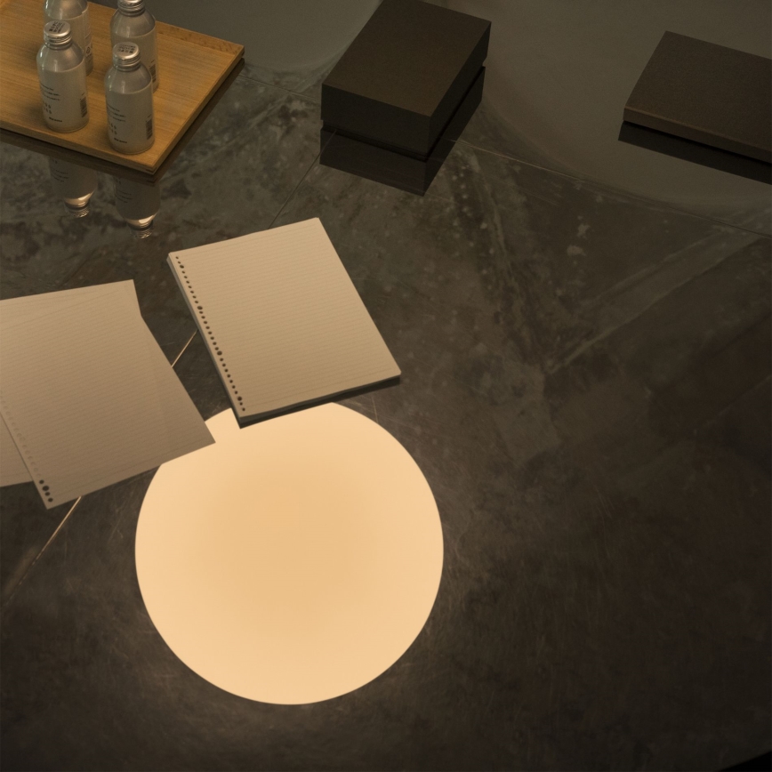 Ideal Lux - Ljuskrona med textilsladd MAPA 1xE27/60W/230V vit