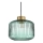 Ideal Lux - Ljuskrona med textilsladd MINT 1xE27/60W/230V diameter 24 cm grön