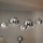 Ideal Lux - Ljuskrona med textilsladd NEMO PLUS 5xE27/42W/230V rökig