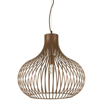 Ideal Lux - Ljuskrona med textilsladd ONION 1xE27/60W/230V diameter 47 cm