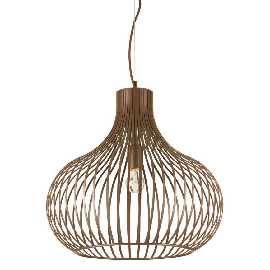Ideal Lux - Ljuskrona med textilsladd ONION 1xE27/60W/230V diameter 47 cm