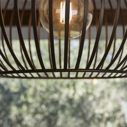Ideal Lux - Ljuskrona med textilsladd ONION 1xE27/60W/230V diameter 47 cm