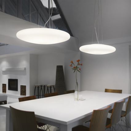 Ideal Lux - Ljuskrona med textilsladd SMARTIES 5xE27/42W/230V 60 cm