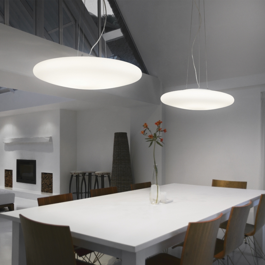 Ideal Lux - Ljuskrona med textilsladd SMARTIES 5xE27/42W/230V 60 cm