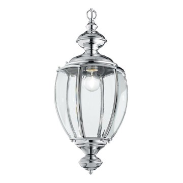 Ideal Lux - Ljuskrona på kedja 1xE27/60W/230V skinande krom