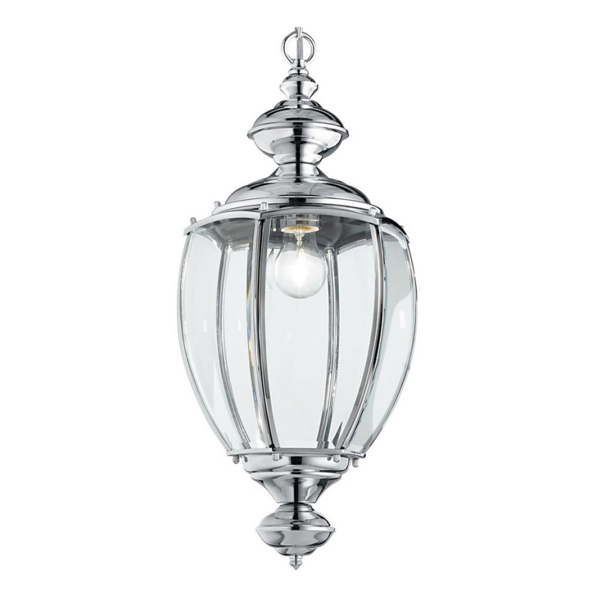 Ideal Lux - Ljuskrona på kedja 1xE27/60W/230V skinande krom