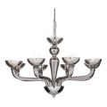Ideal Lux - Ljuskrona på kedja CASANOVA 8xE14/40W/230V diameter 88 cm grå