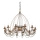 Ideal Lux - Ljuskrona på kedja CORTE 12xE14/40W/230V diameter 95 cm koppar