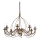 Ideal Lux - Ljuskrona på kedja CORTE 8xE14/40W/230V diameter 80 cm koppar