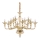 Ideal Lux - Ljuskrona på kedja DANIELI 12xE14/40W/230V diameter 94 cm mässing