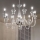 Ideal Lux - Ljuskrona på kedja DOGE 9xE14/40W/230V diameter 75 cm skinande krom